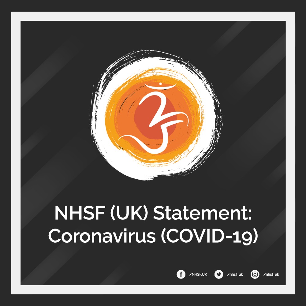 Serving our samāj – NHSF (UK) Statement: Coronavirus (COVID-19)